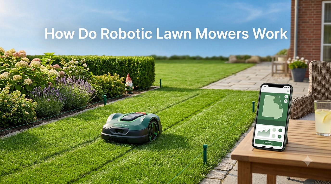 How Do Robotic Lawn Mowers Work