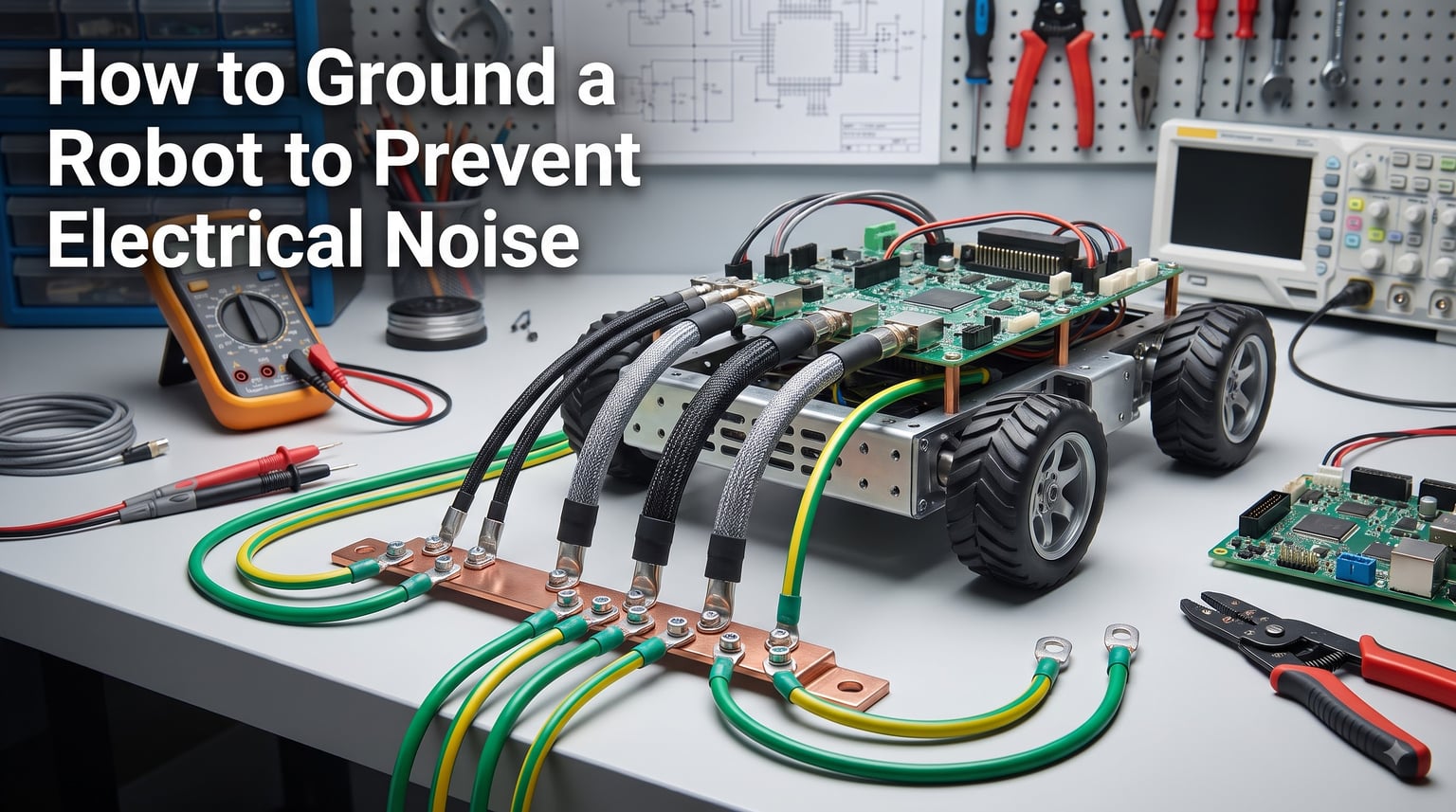 How to Ground a Robot to Prevent Electrical Noise