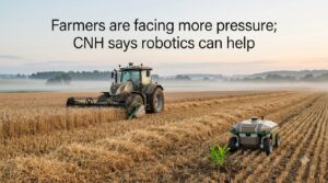Farmers are facing more pressure; CNH says robotics can help