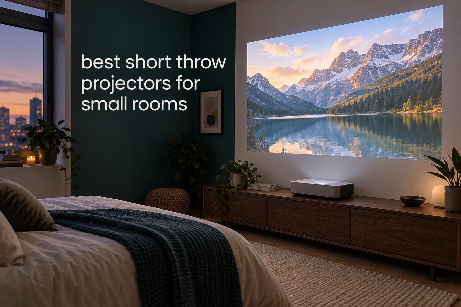 best short throw projectors for small rooms