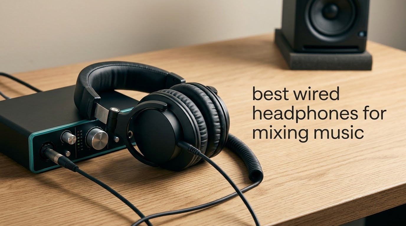 best wired headphones for mixing music