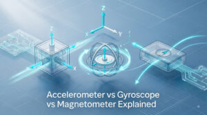 Accelerometer vs Gyroscope vs Magnetometer Explained