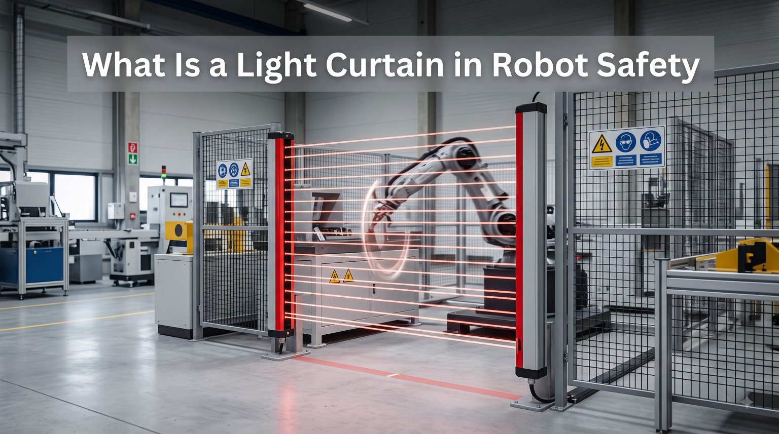 What Is a Light Curtain in Robot Safety