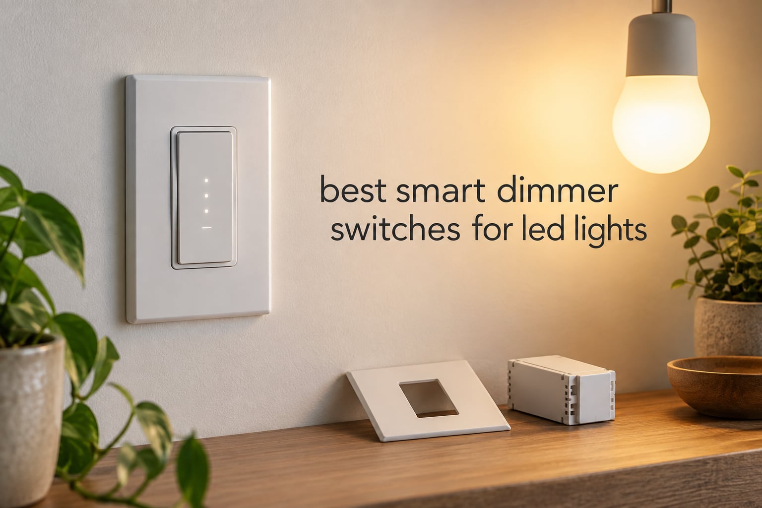 best smart dimmer switches for led lights
