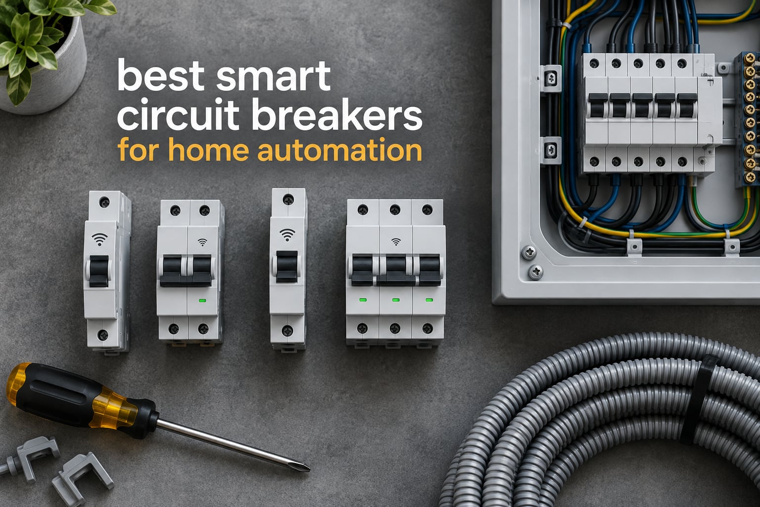 best smart circuit breakers for home automation