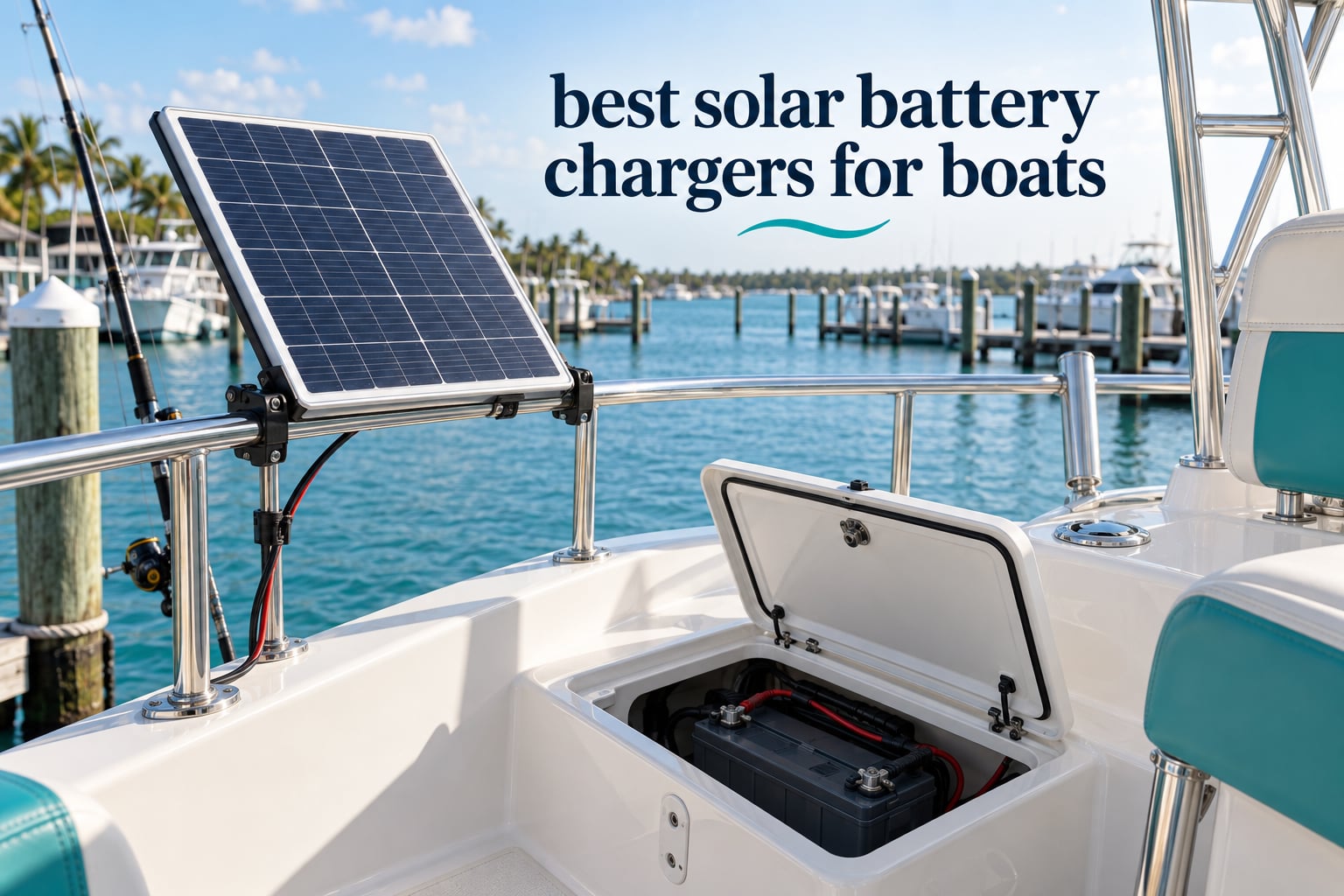 best solar battery chargers for boats