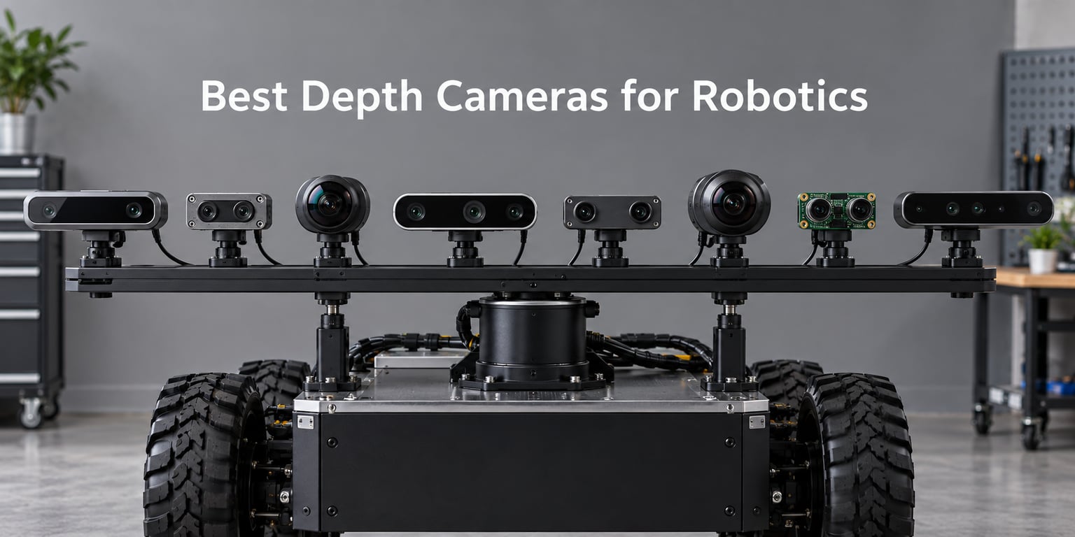 Best Depth Cameras for Robotics