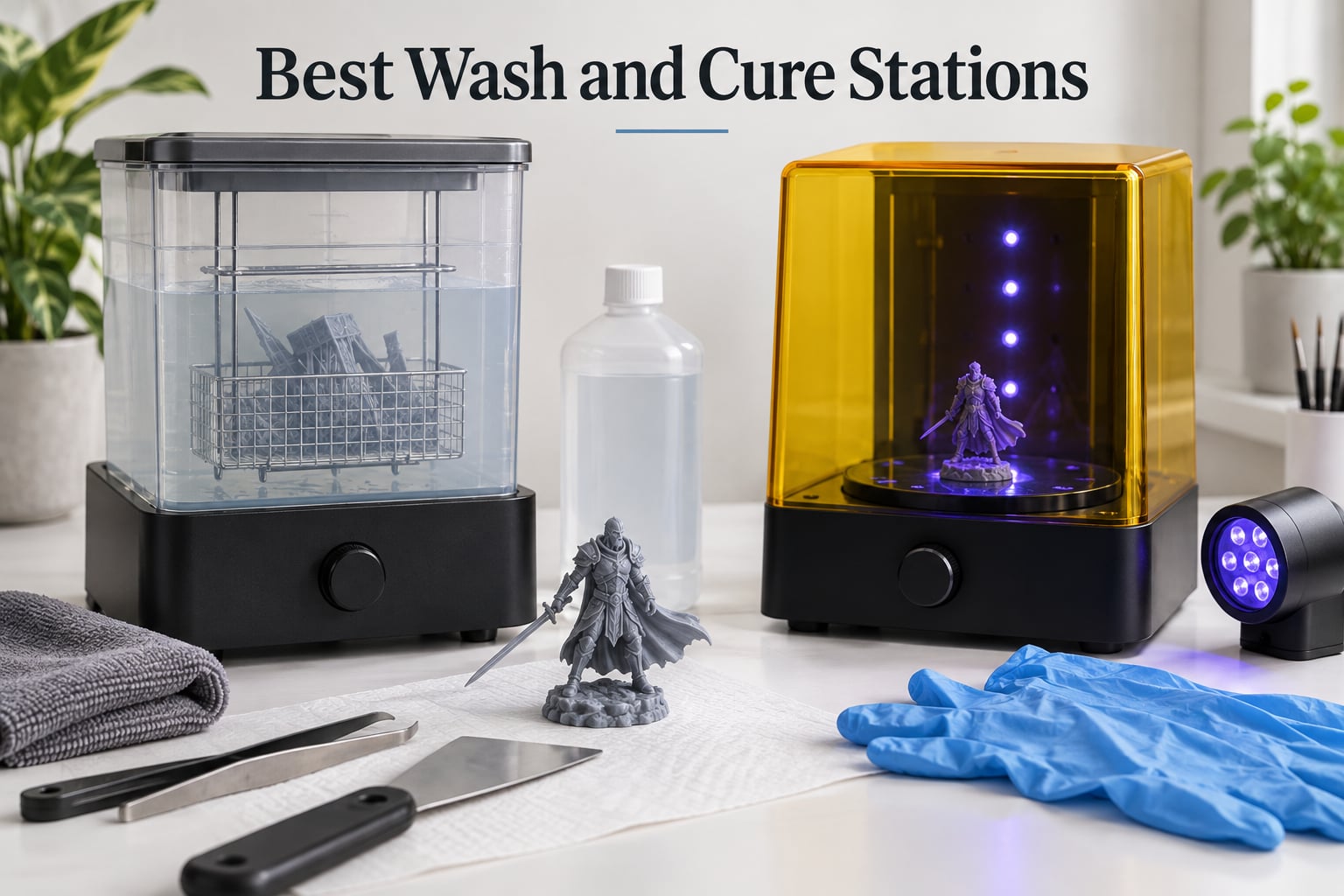Best Wash and Cure Stations