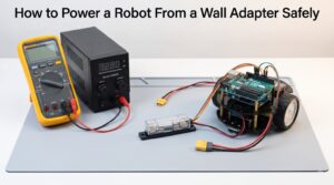 How to Power a Robot From a Wall Adapter Safely