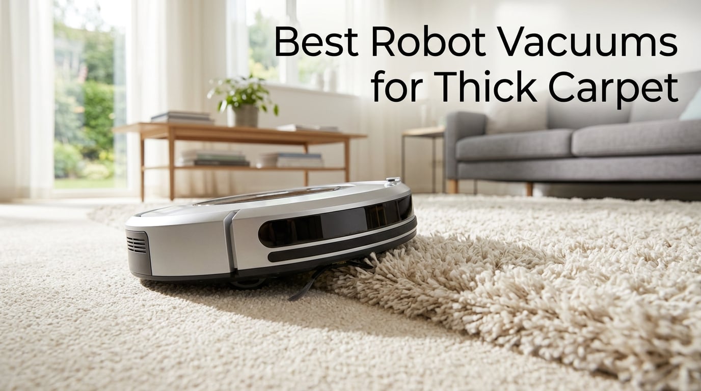 Best Robot Vacuums for Thick Carpet