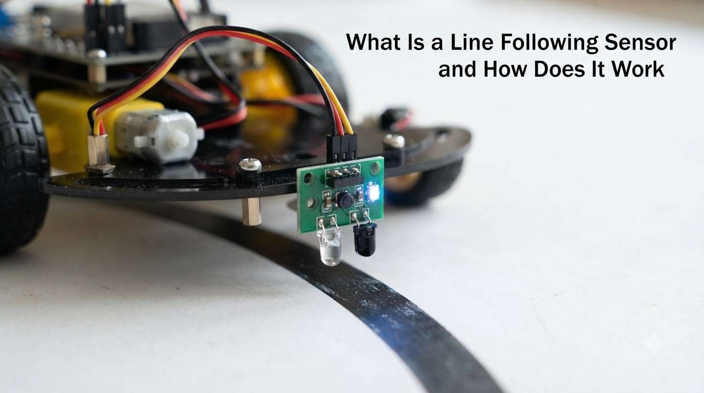 What Is a Line Following Sensor and How Does It Work