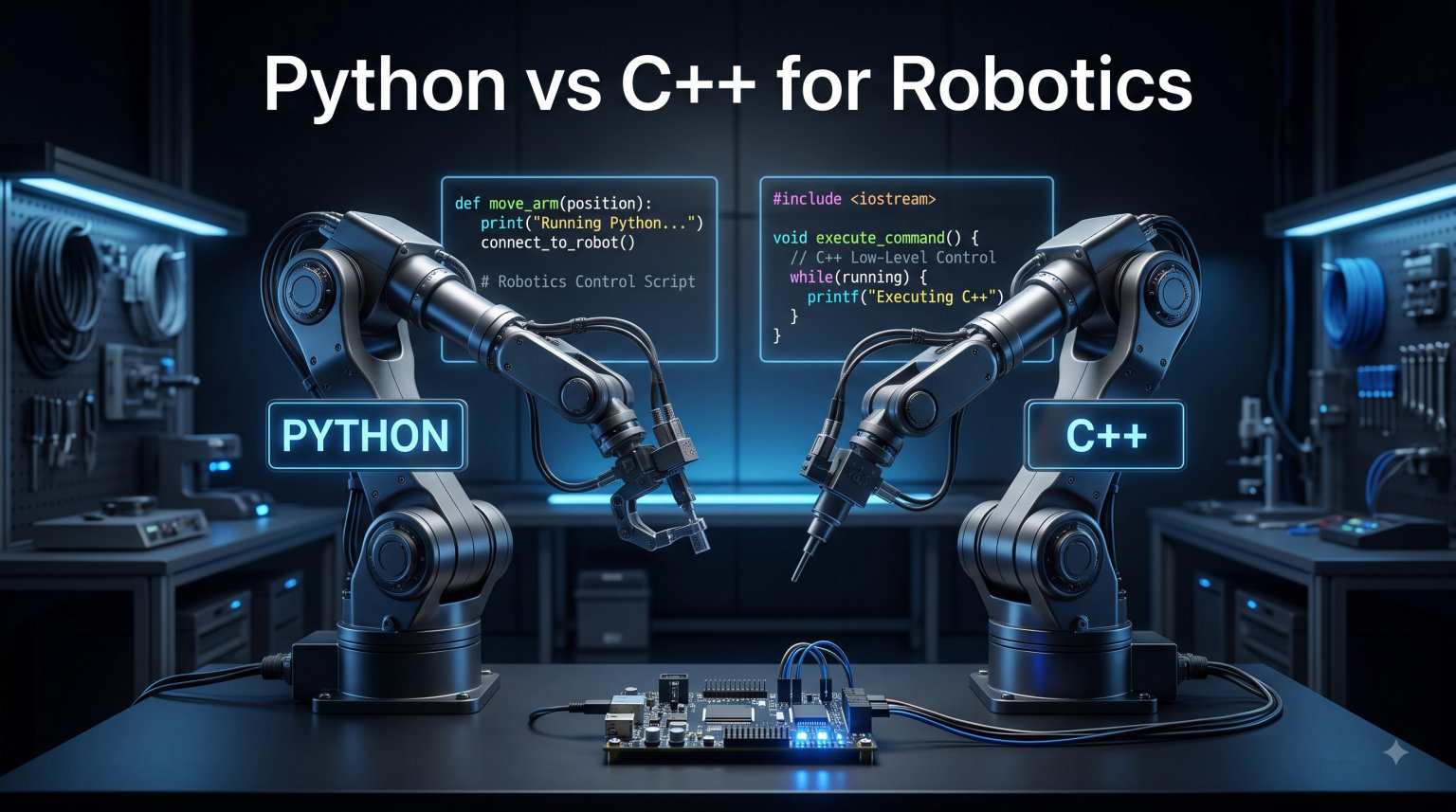 Python vs C++ for Robotics