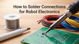 How to Solder Connections for Robot Electronics