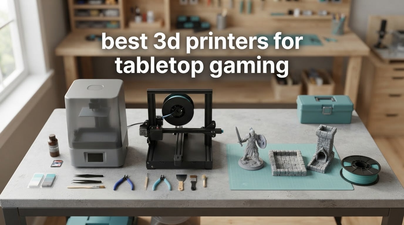 best 3d printers for tabletop gaming
