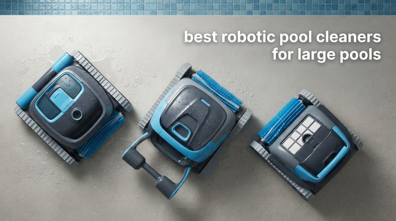 best robotic pool cleaners for large pools