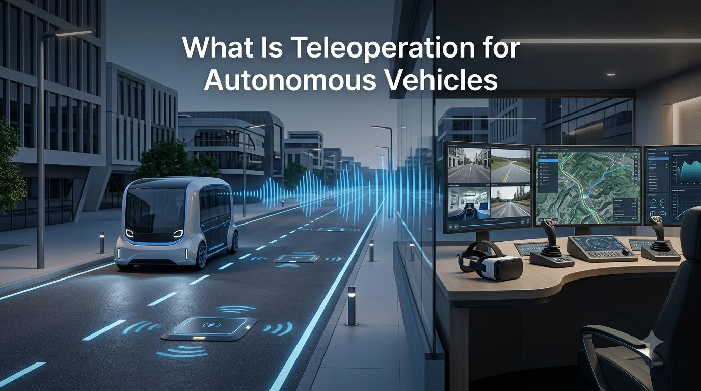 What Is Teleoperation for Autonomous Vehicles