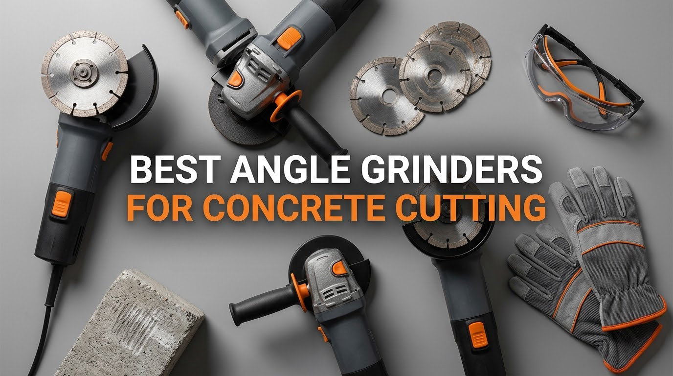 best angle grinders for concrete cutting