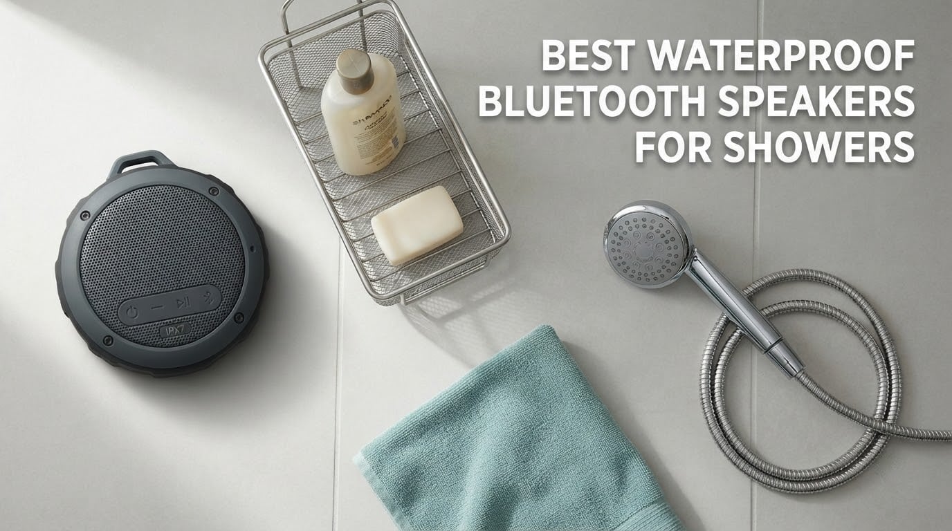 best waterproof bluetooth speakers for showers