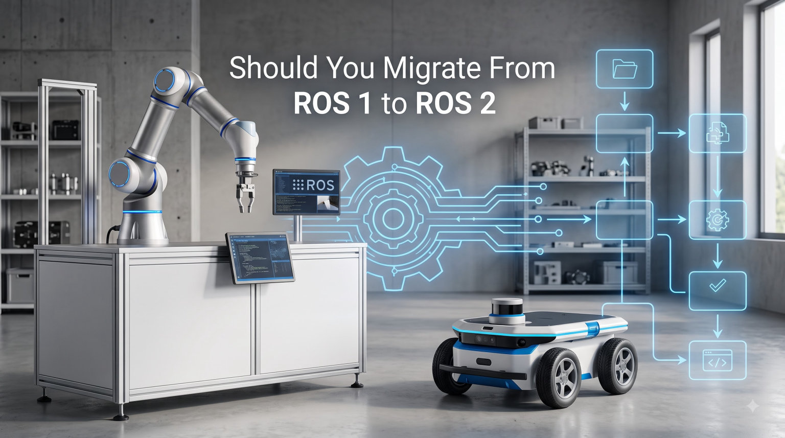 Should You Migrate From ROS 1 to ROS 2
