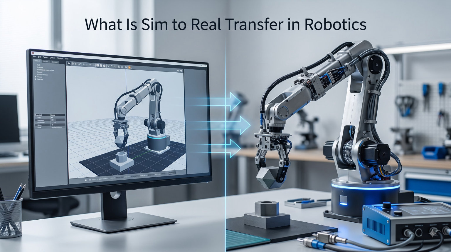 What Is Sim to Real Transfer in Robotics