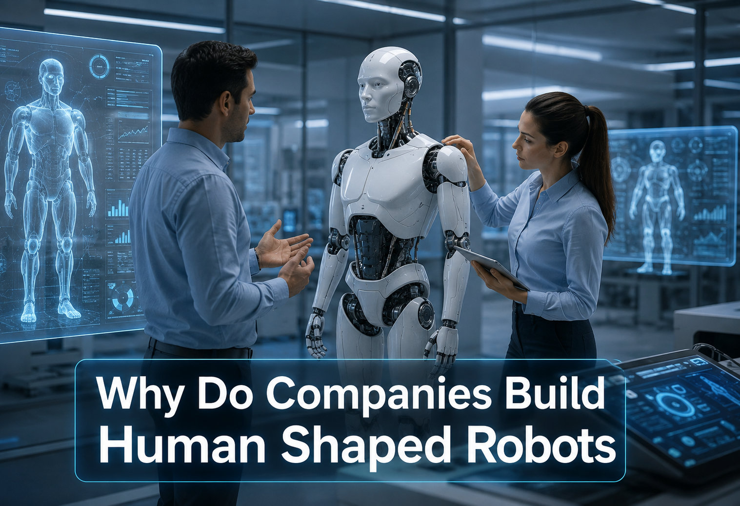 Why Do Companies Build Human Shaped Robots
