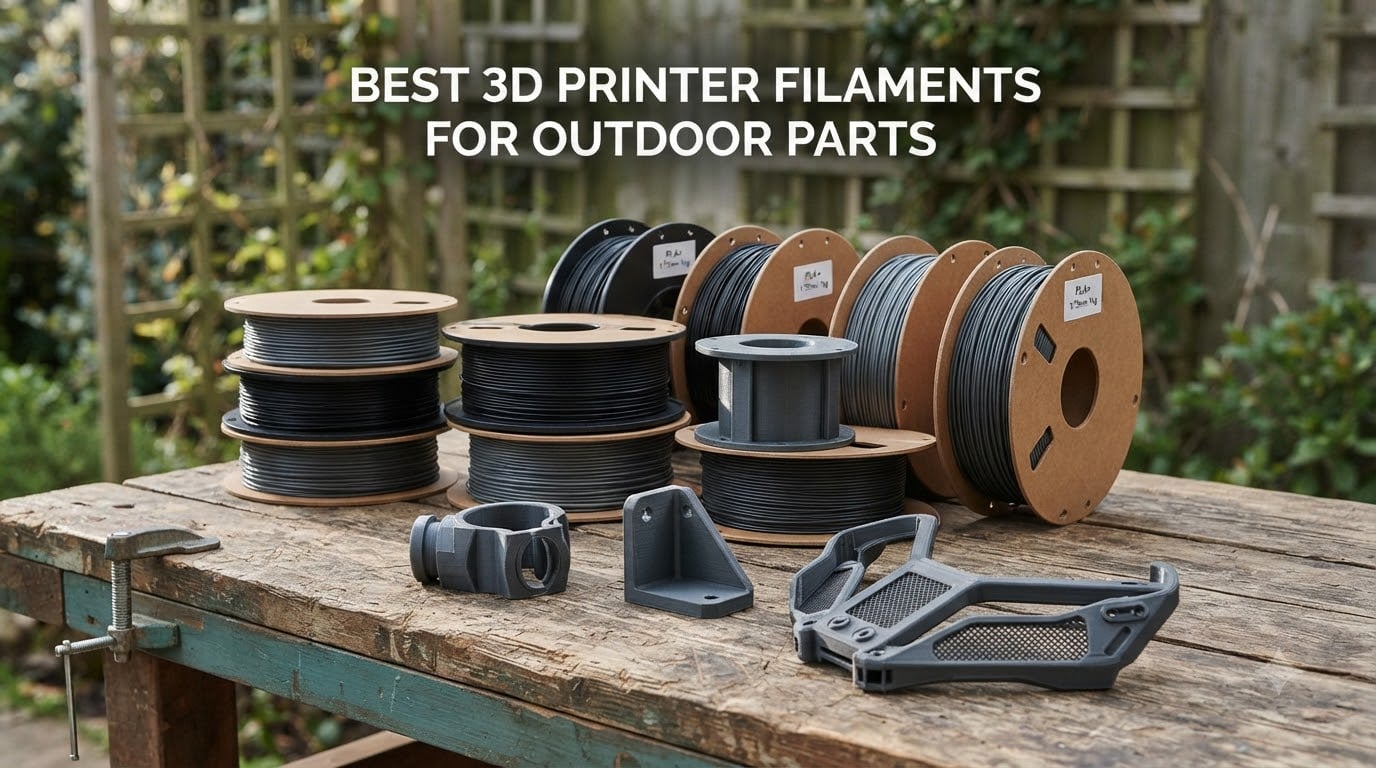 best 3d printer filaments for outdoor parts