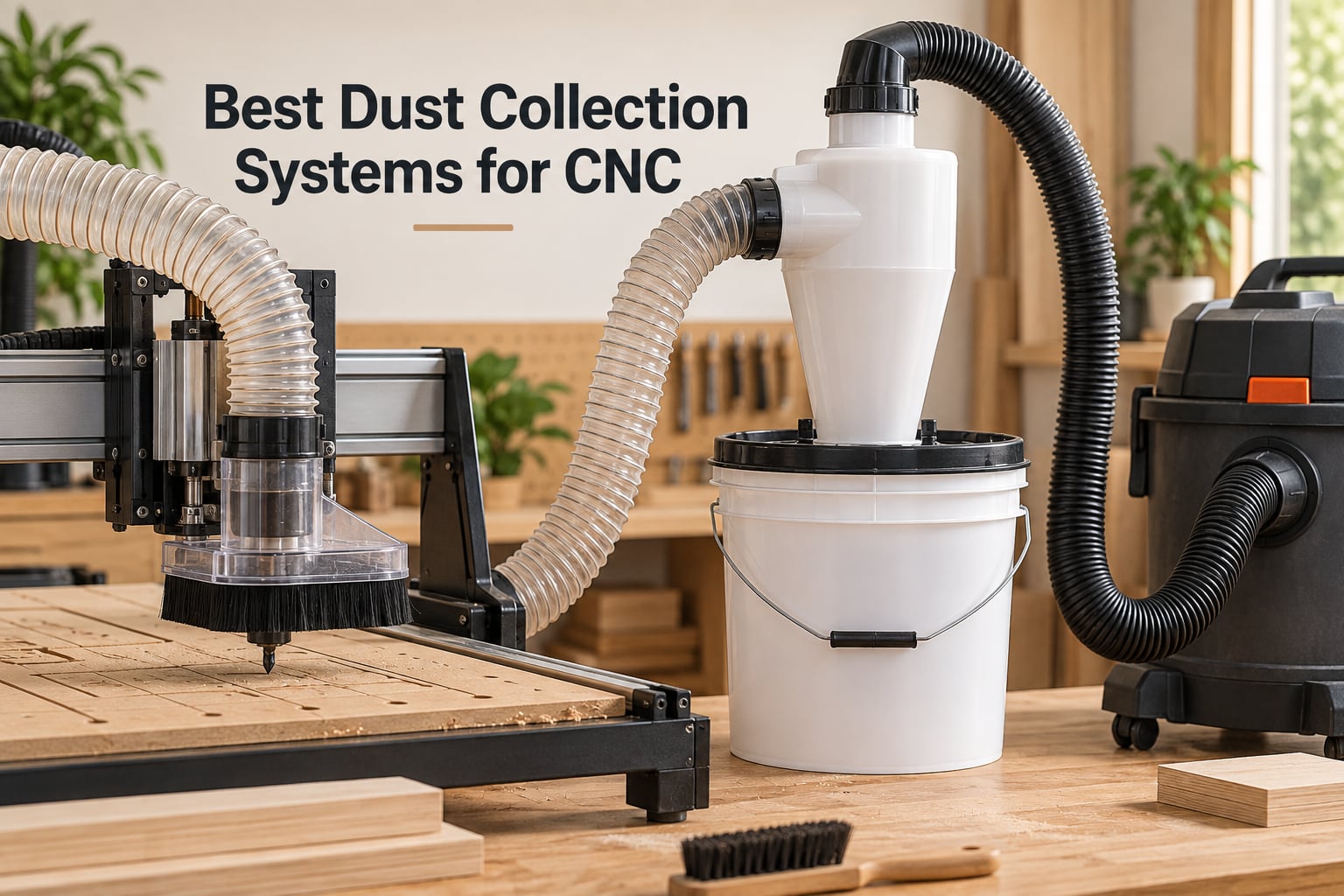 Best Dust Collection Systems for CNC