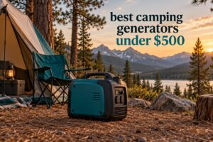 best camping generators under $500