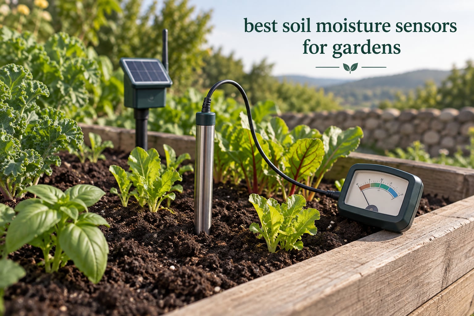 best soil moisture sensors for gardens