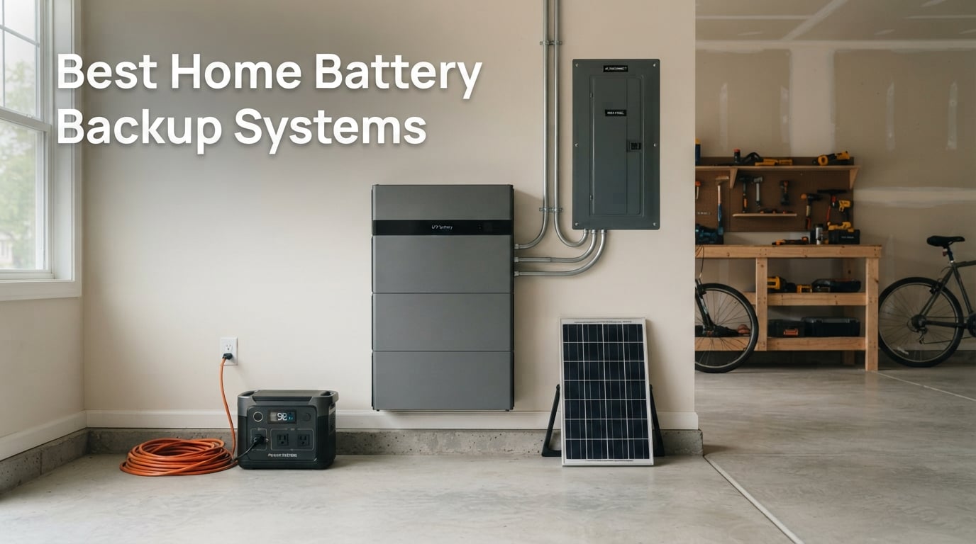 Best Home Battery Backup Systems