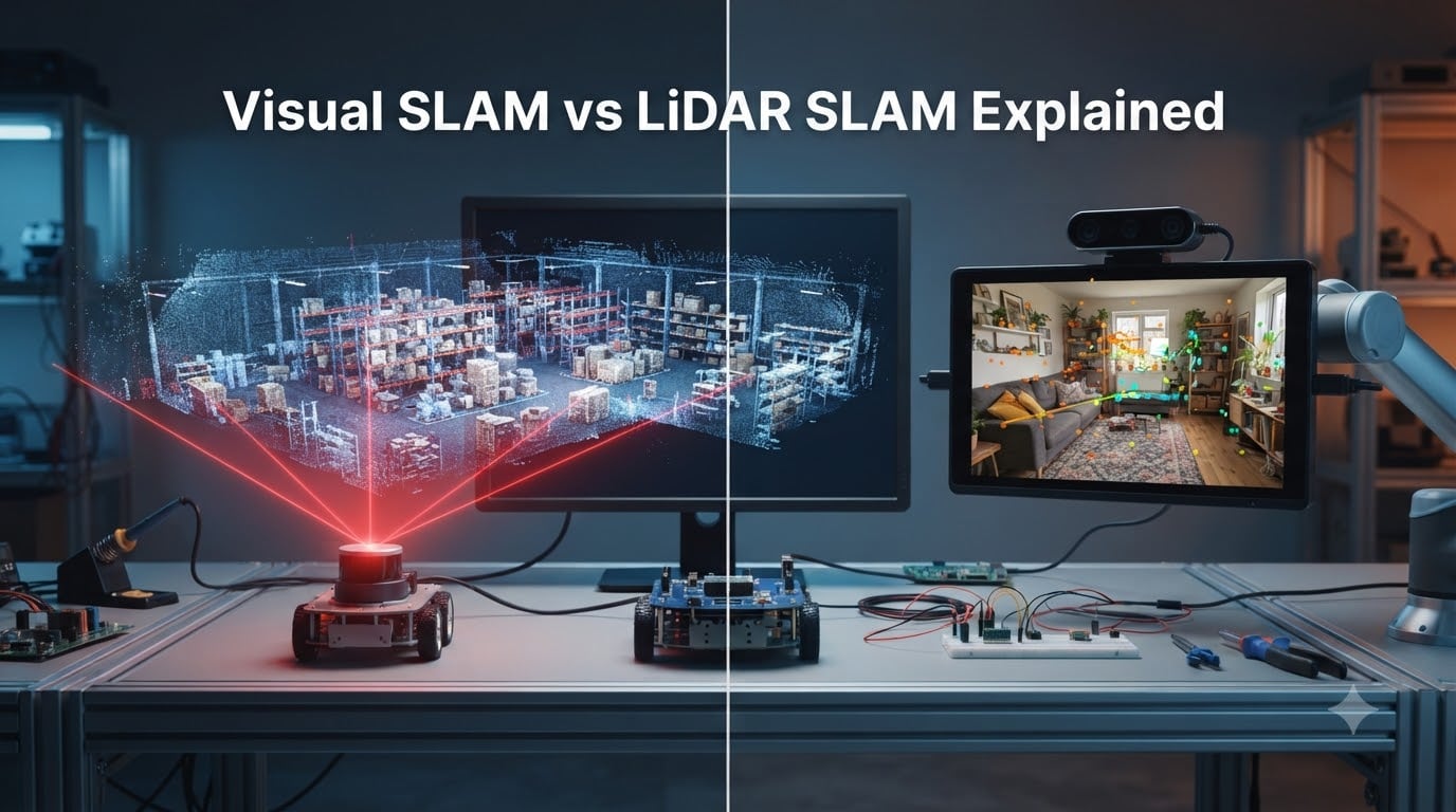 Visual SLAM vs LiDAR SLAM Explained