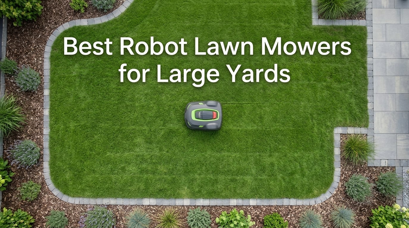 Best Robot Lawn Mowers for Large Yards