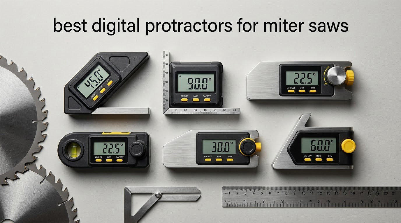 best digital protractors for miter saws