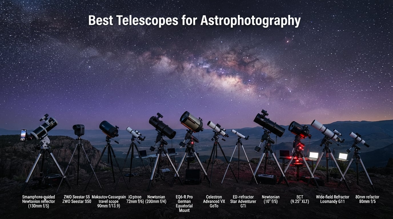 Best Telescopes for Astrophotography