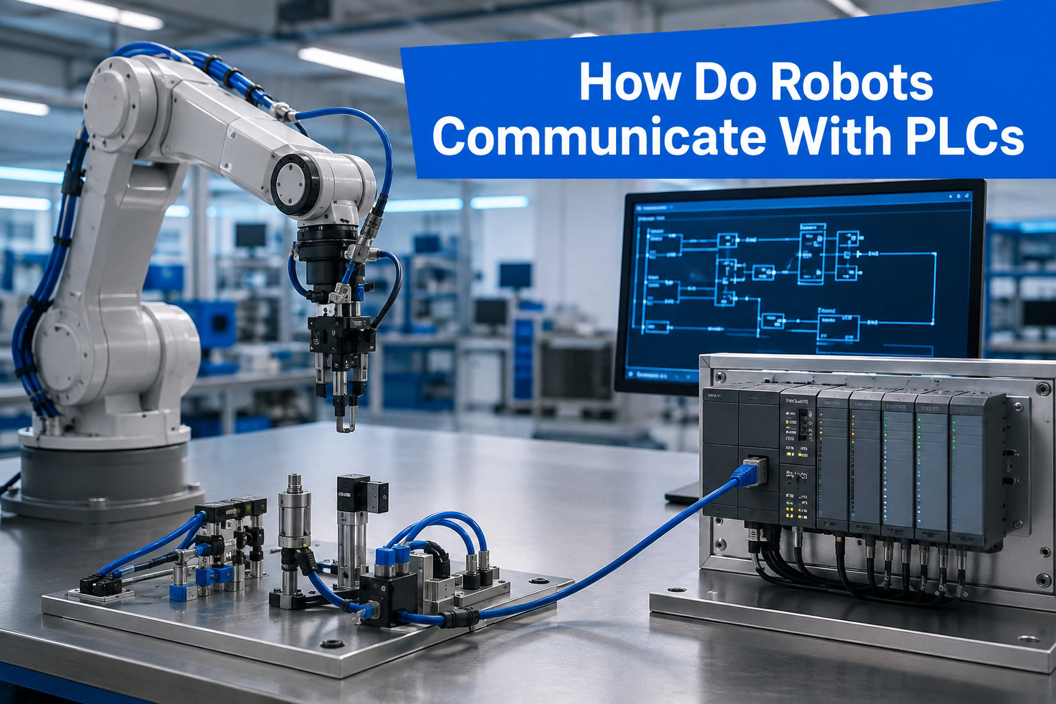 How Do Robots Communicate With PLCs
