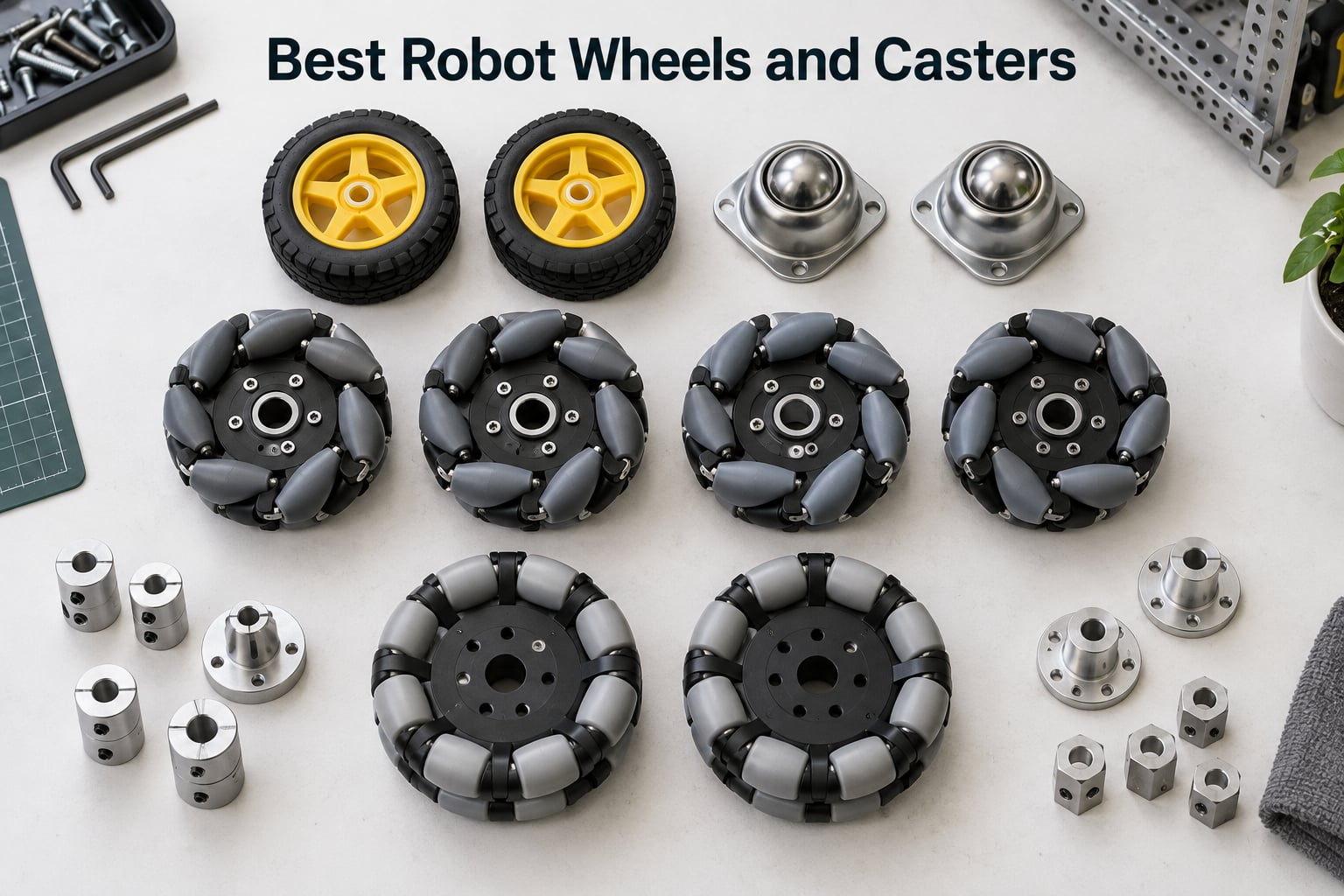 Best Robot Wheels and Casters