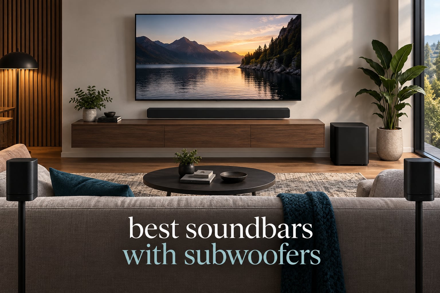 best soundbars with subwoofers