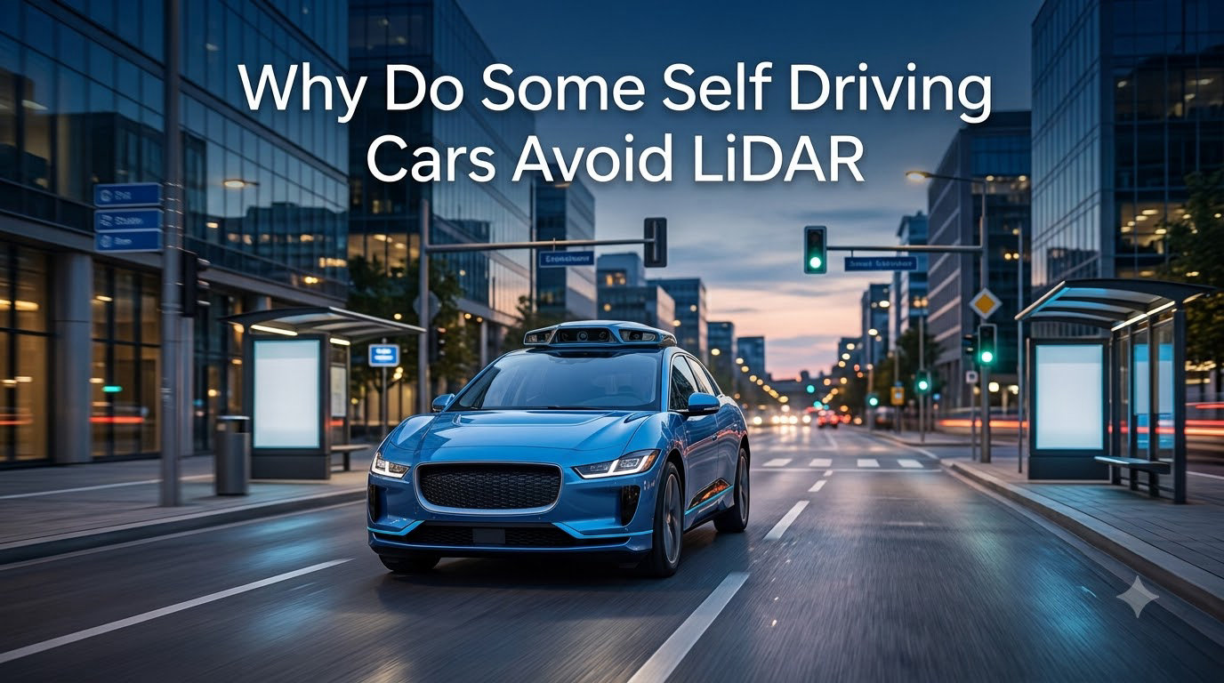 Why Do Some Self Driving Cars Avoid LiDAR