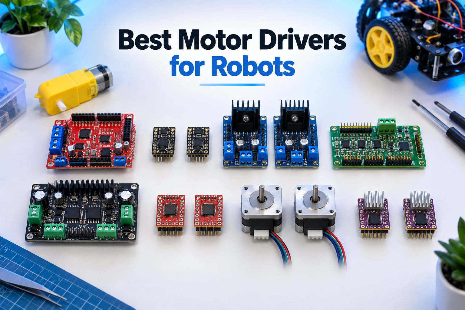 Best Motor Drivers for Robots
