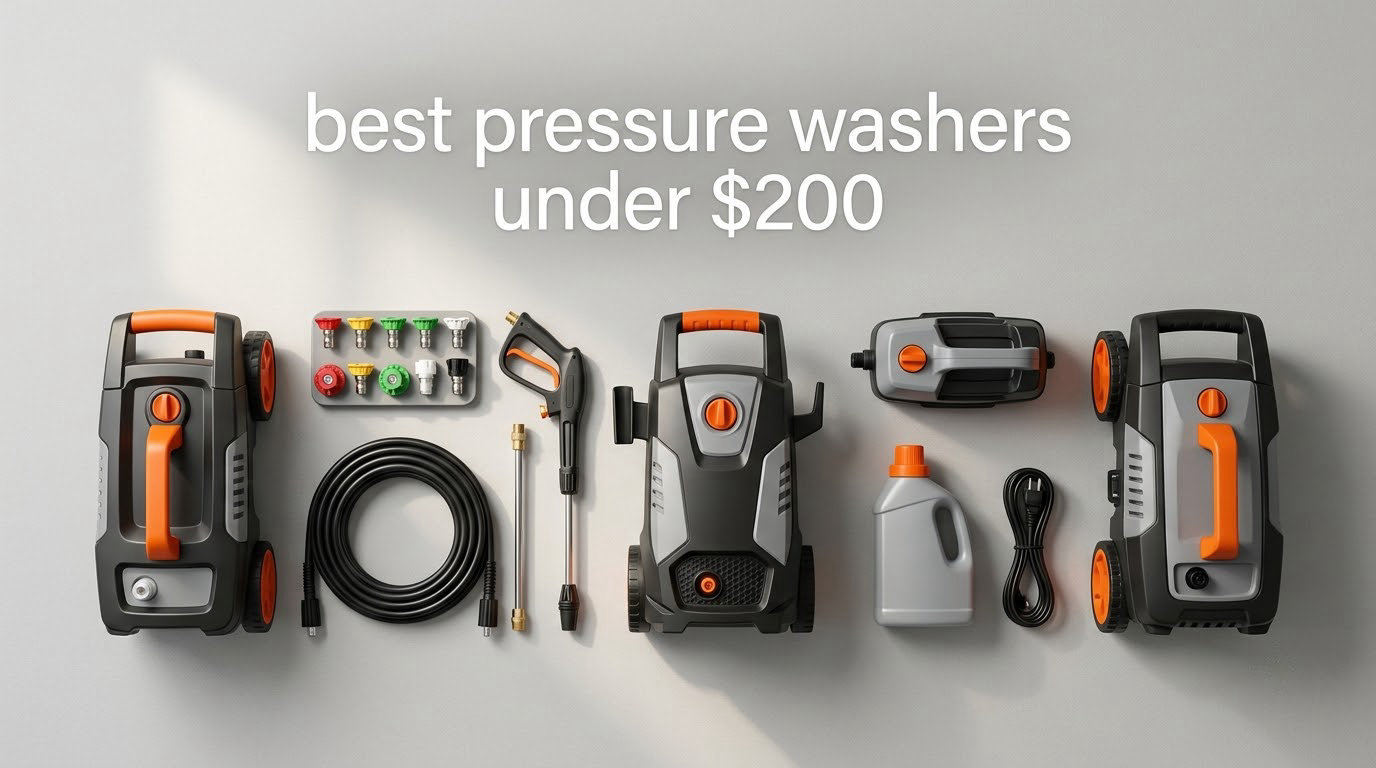 best pressure washers under $200