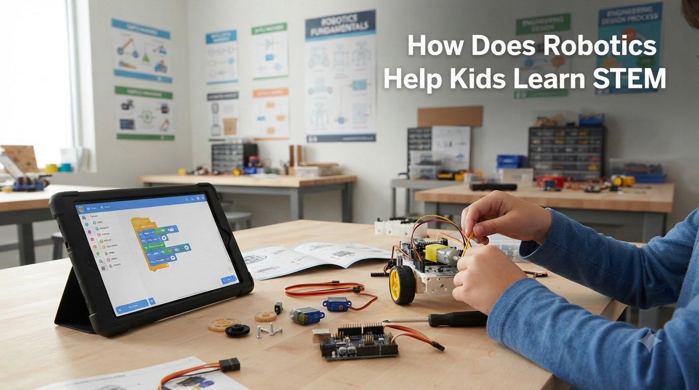 How Does Robotics Help Kids Learn STEM