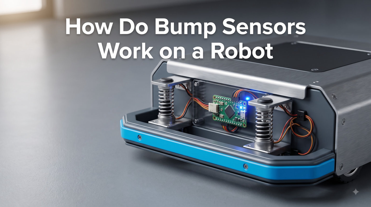 How Do Bump Sensors Work on a Robot