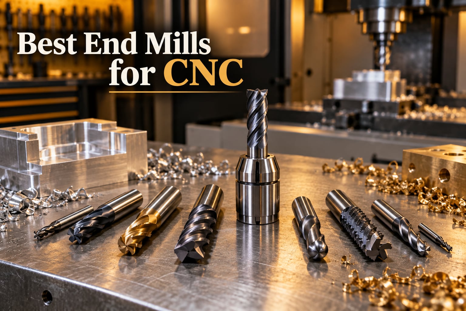 Best End Mills for CNC