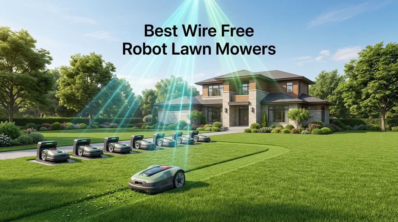 Best Wire Free Robot Lawn Mowers