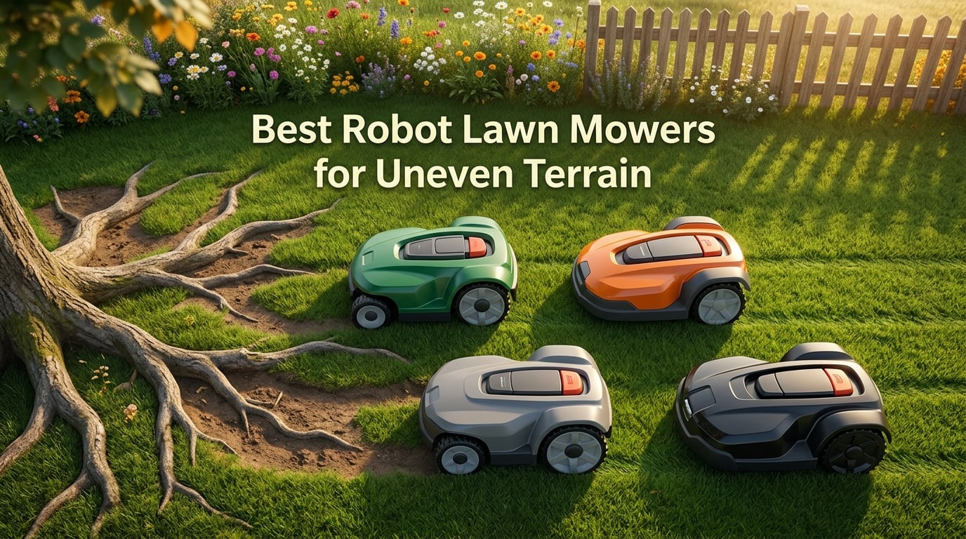 Best Robot Lawn Mowers for Uneven Terrain