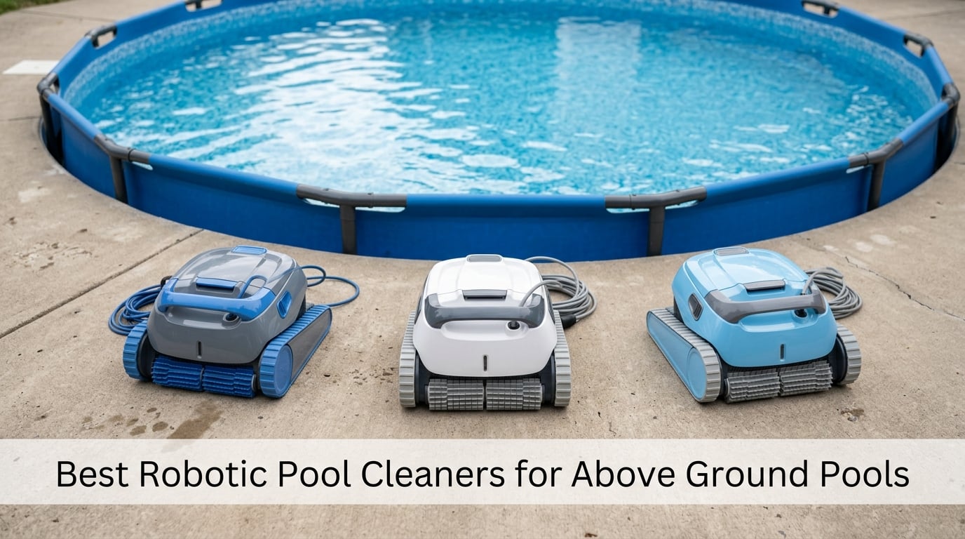 Best Robotic Pool Cleaners for Above Ground Pools