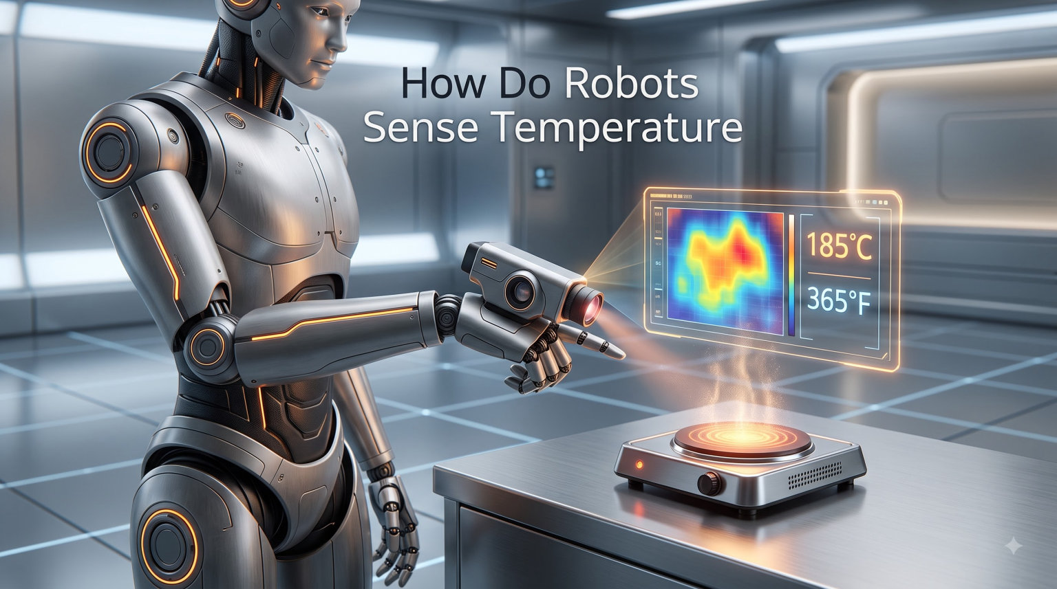 How Do Robots Sense Temperature