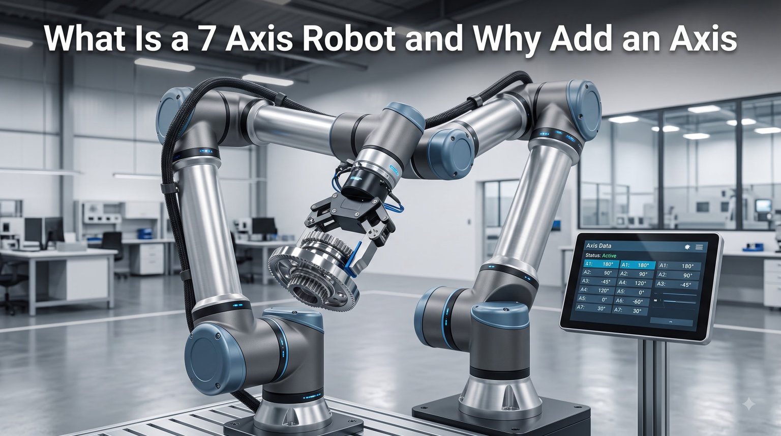What Is a 7 Axis Robot and Why Add an Axis