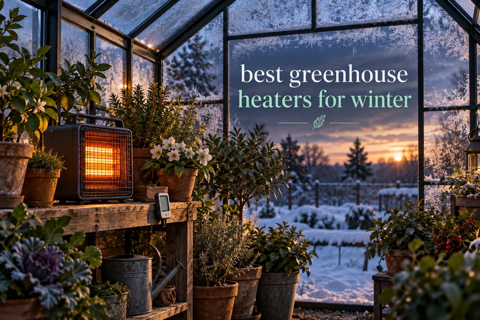 best greenhouse heaters for winter