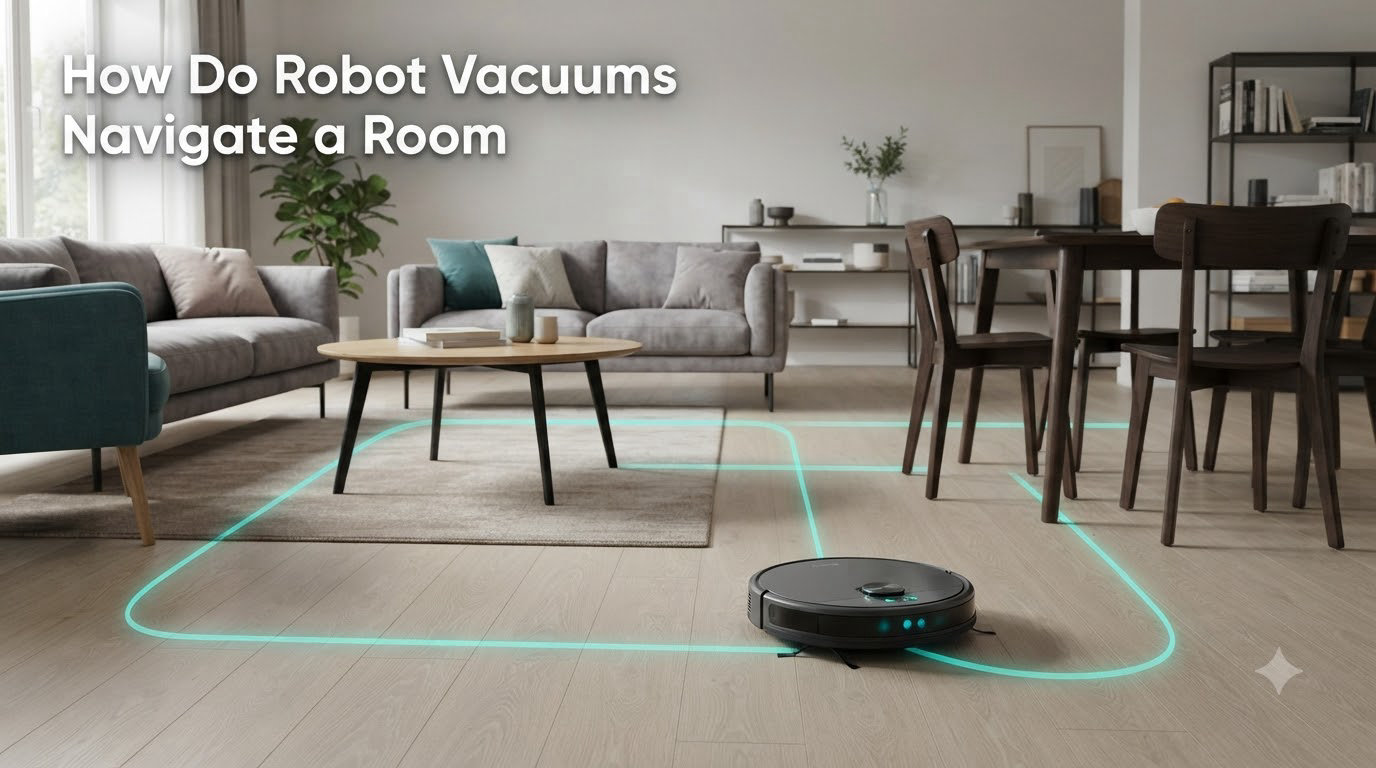 How Do Robot Vacuums Navigate a Room